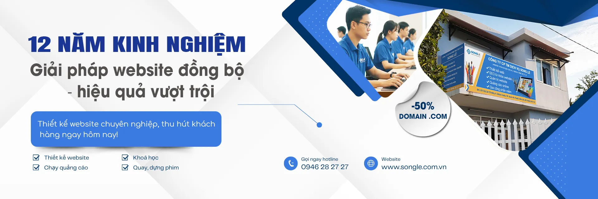 Công ty thiết kế website & Marketing Online chuyên nghiệp